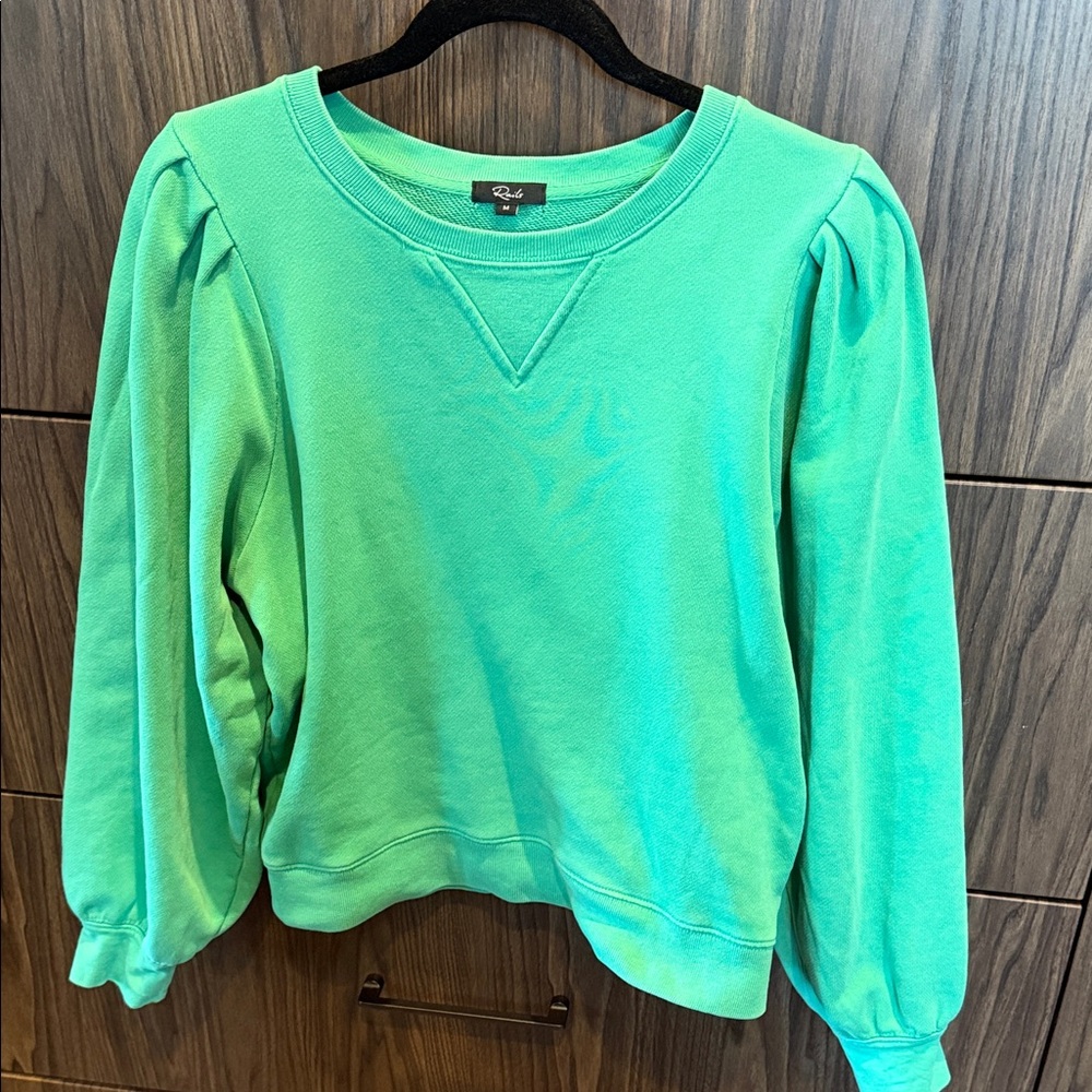 Rails Tiffany puff sleeve sweatshirt